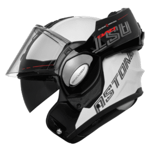 CASQUE ASTONE RV6 BLANC ROUGE