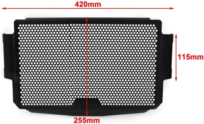 CACHE RADIATEUR MT09 NOIR / TRACER 900 +21-23 - Image 2