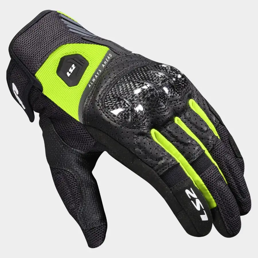 LS2_Gants_04 GANT LS2 ATOM VERT – Image 1