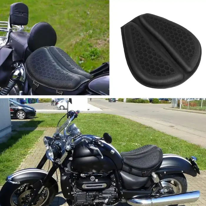 COUSSIN DE SELLE MOTO CONFORT EN GEL - Image 3