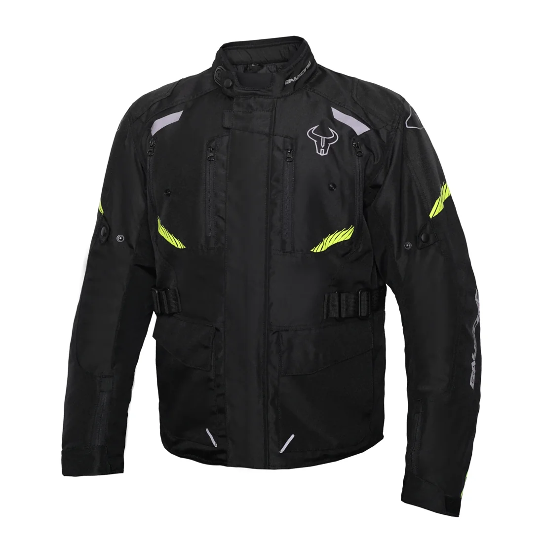 baysone_safari_03 JACKET BAYSONE SAFARI 2.0 NOIR/FLUO – Image 1