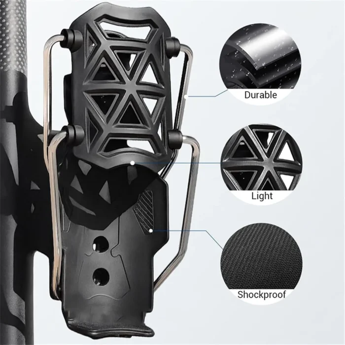 PORTE-BOUTEILLE UNIVERSEL POUR MOTO – SUPPORT RÉGLABLE - Image 4