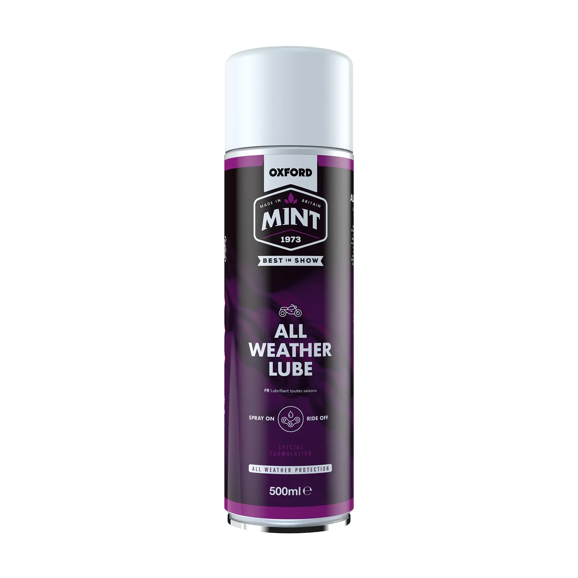 oc207_1_optimized LUBRIFIANT CHAINE OXFORD MINT ALL WEATHER LUB - 500 ML – Image 1