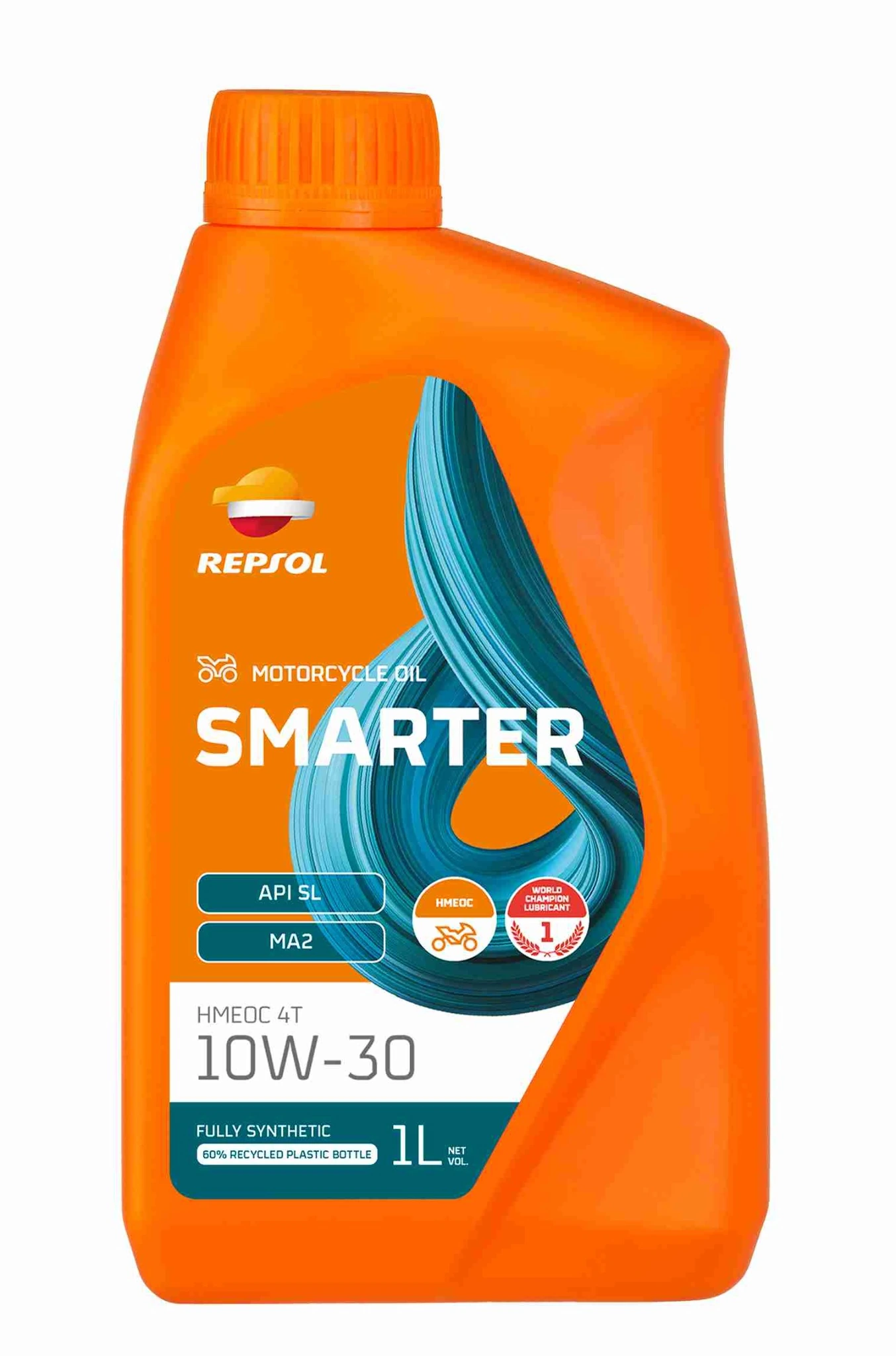 repsol_smarter_10w30_HQ HUILE MOTEUR REPSOL SMARTER MATIC MB 4T 10W-30 – 1L - Image 1